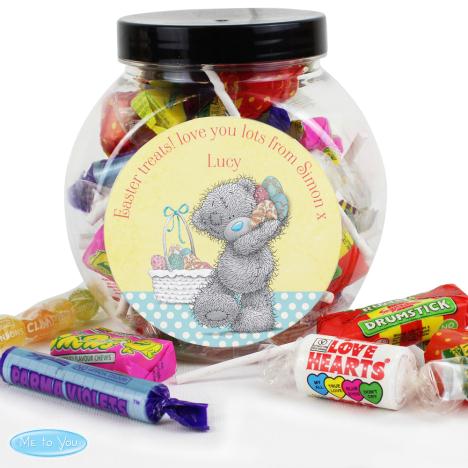 Personalised Me to You Bear Easter 250g Sweet Jar £8.99